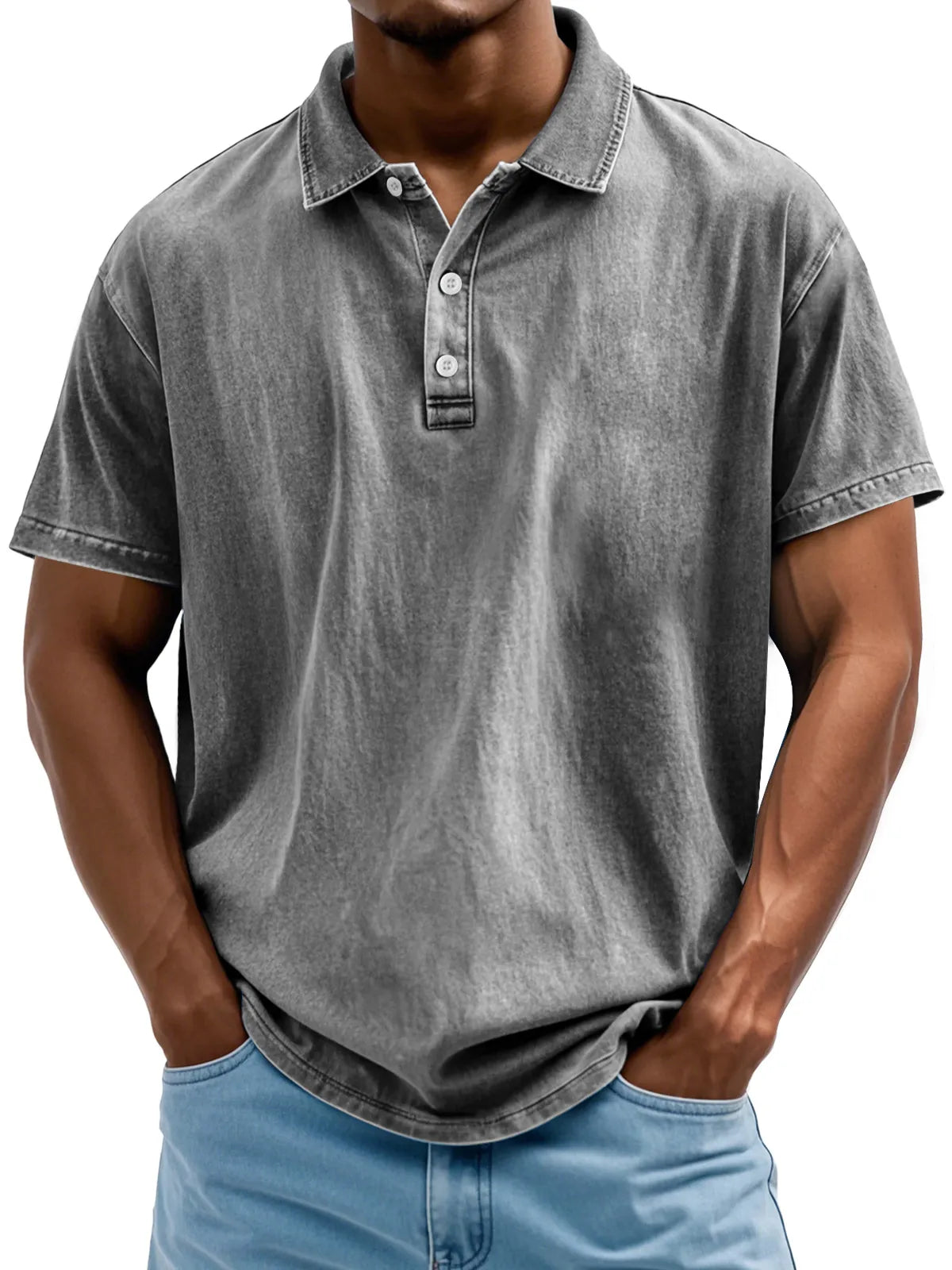 Les Hommes ne se Lassent pas de ce Polo Confortable