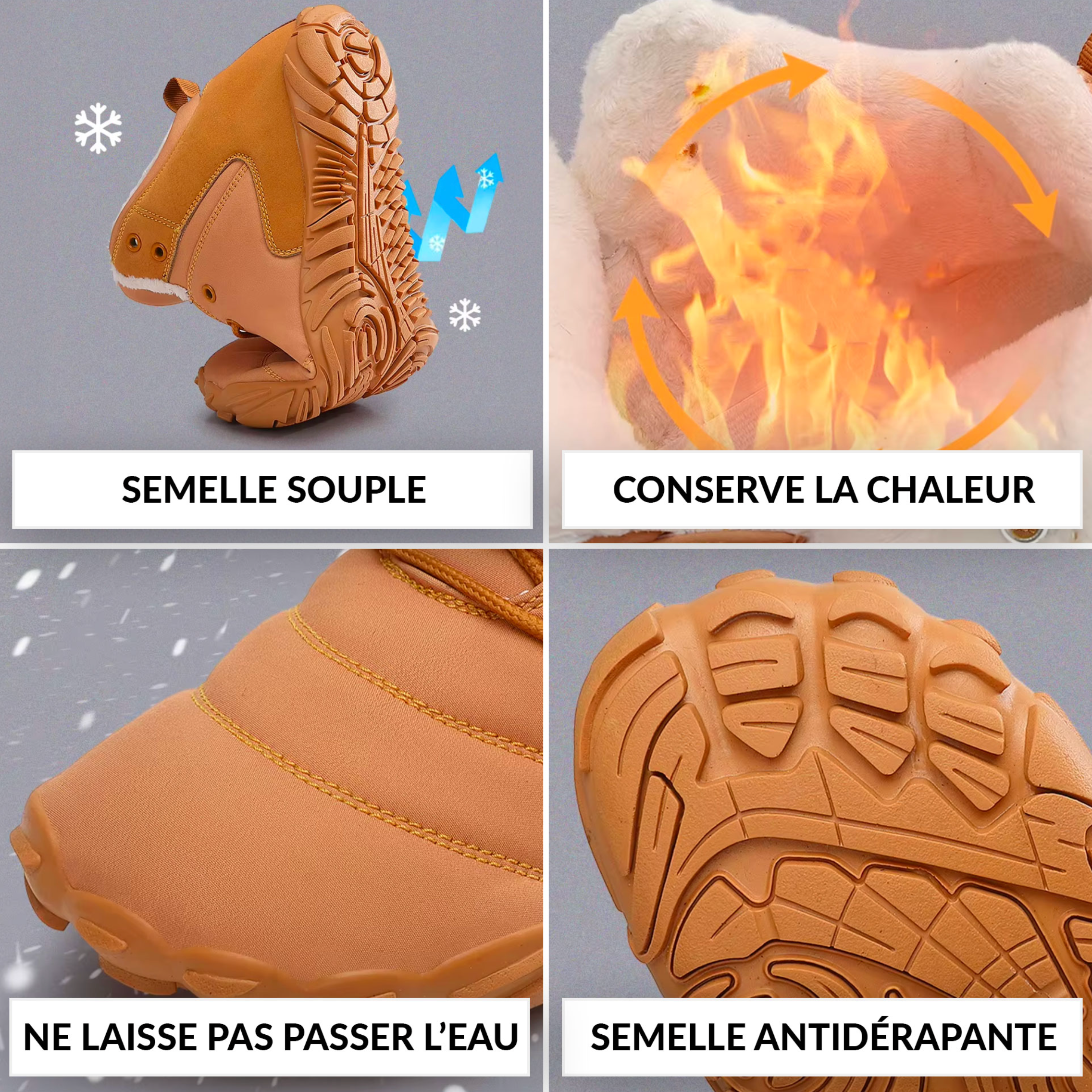 Chaussures pieds nus hiver Glacia Barefoot