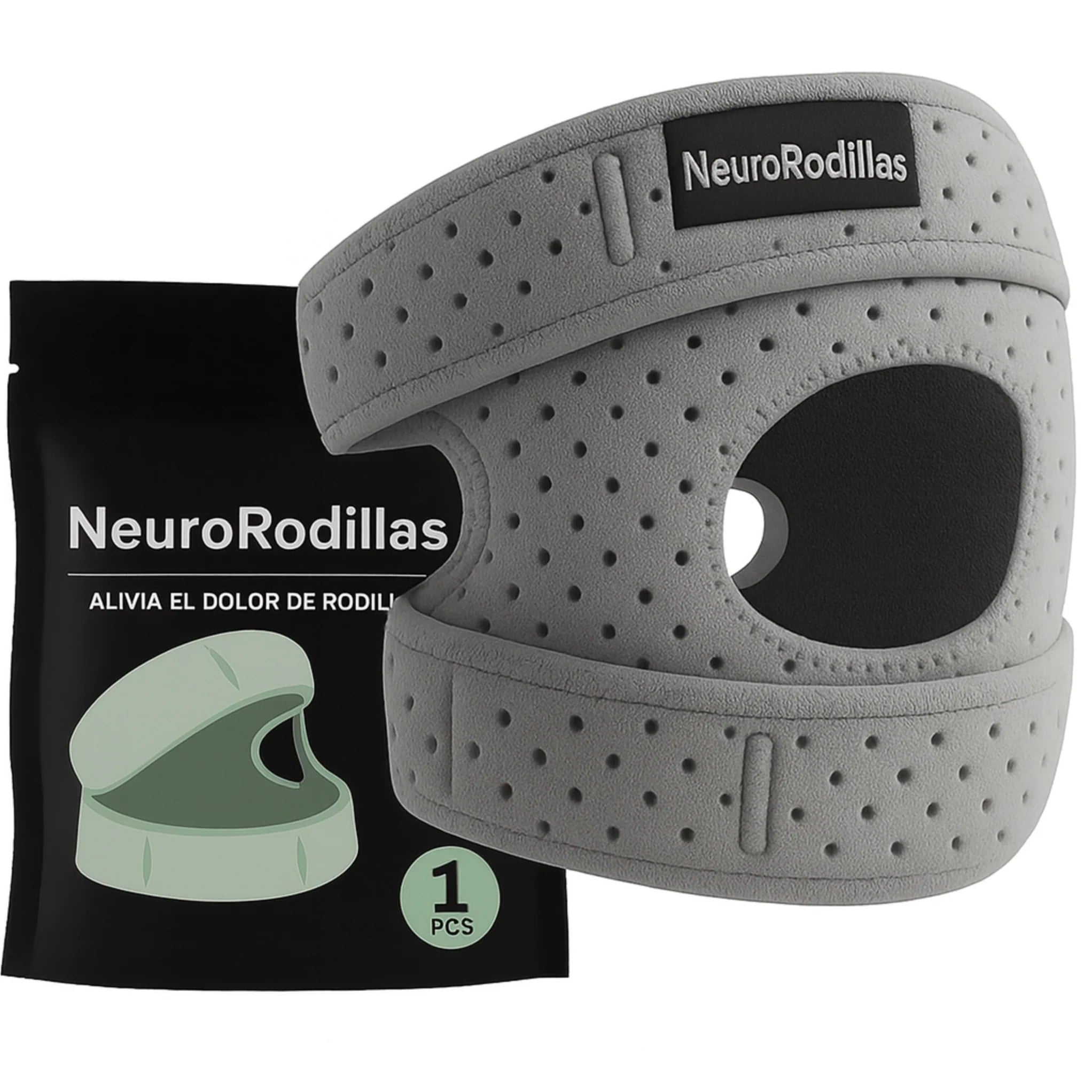 Tutore rotuleo NeuroGenoux per il ginocchio: riallinea l'articolazione del ginocchio durante il movimento