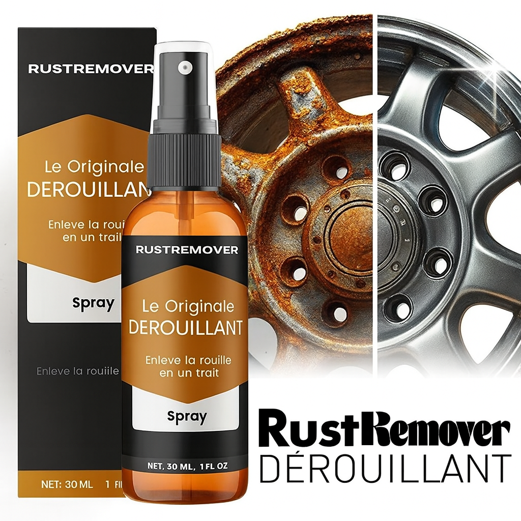 Rust Remover - élimine même la rouille tenace en quelques secondes