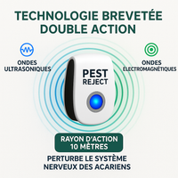 Pest Reject | Ultrasons contre les acariens