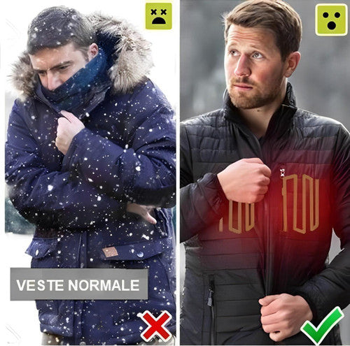 ARME SECRÈTE RÉVOLUTIONNAIRE CONTRE LE FROID – Gilet Chauffant Unisexe Thermis
